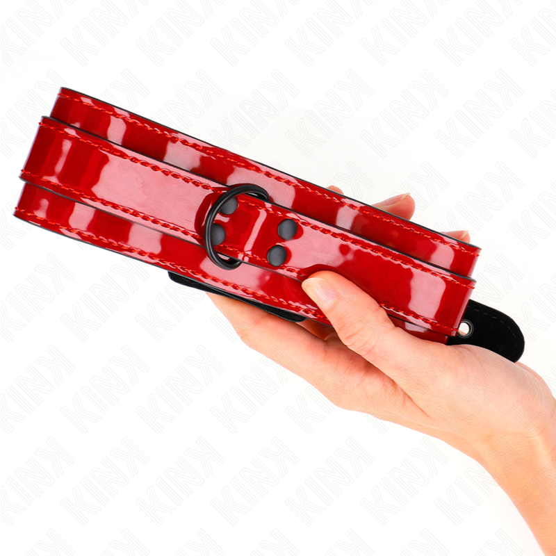 Collar Ajustable Rojo Vino 37.5-49.5 Cm X 5 Cm