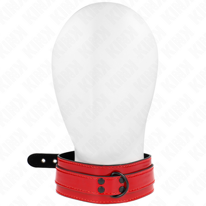 Collar Ajustable Rojo Vino 37.5-49.5 Cm X 5 Cm