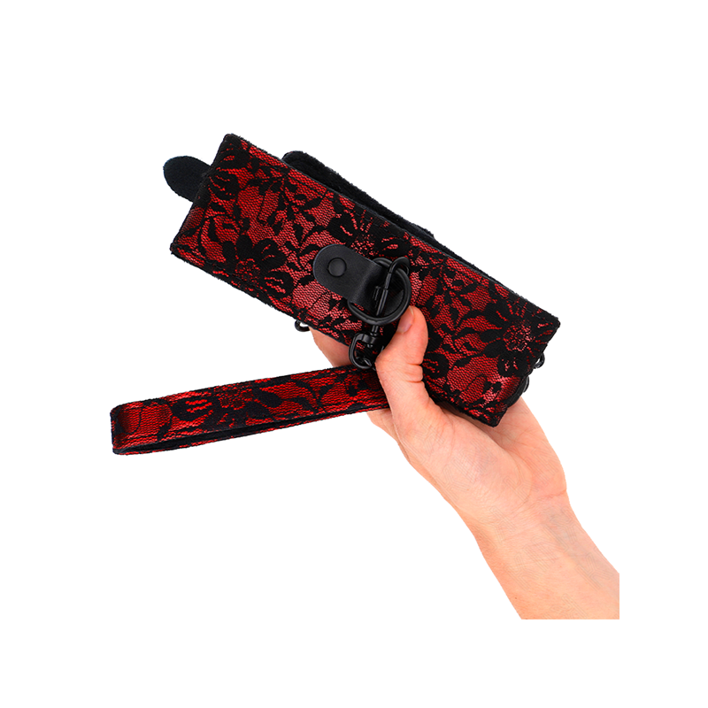 Collar Con Correa 105 Cm De Encaje Con Cinturón De Cuero Real 44 X 5.5 Cm