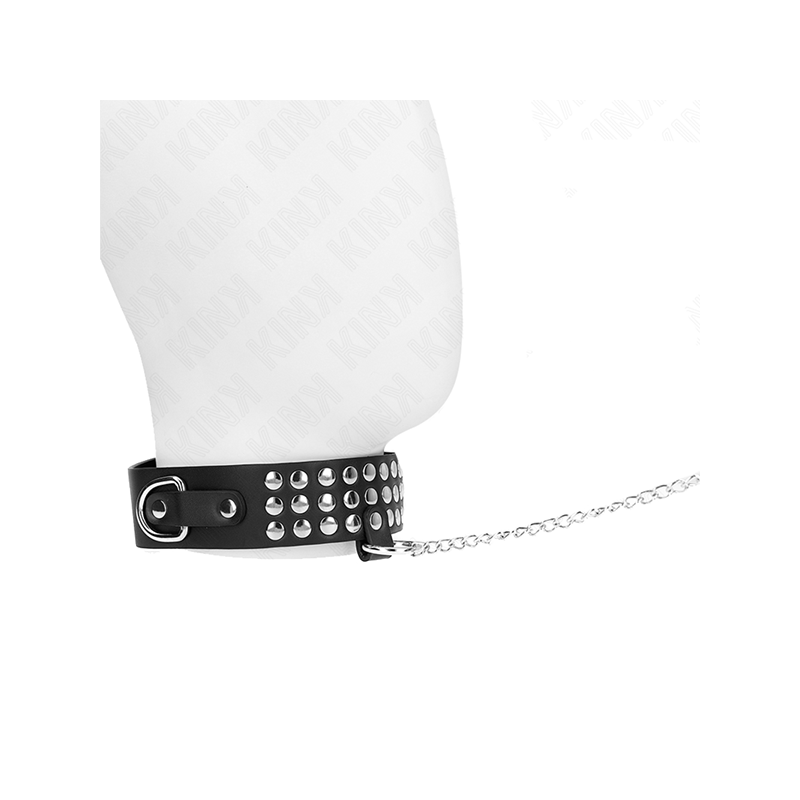 Collar Con Correa 65 Cm Con Brillos Ajustable 37-42 Cm X 5.3 Cm