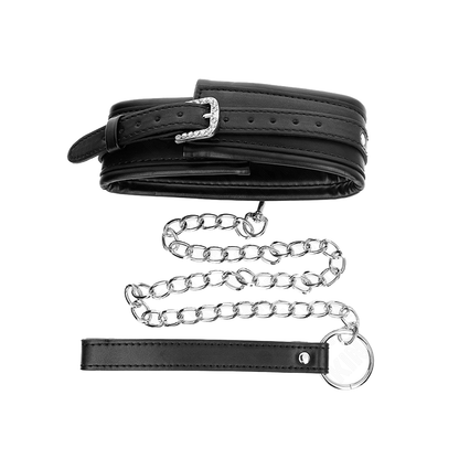 Collar Con Correa 65 Cm Hebilla Brillante 48.5 Cm X 5.3 Cm