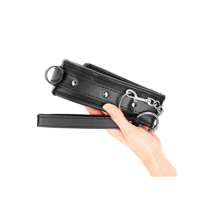 Collar Con Correa 65 Cm Pesado Modelo 1 Ajustable 36.5-50 Cm