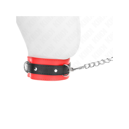 Collar Con Correa 65 Cm Rojo 54 X 4.5 Cm