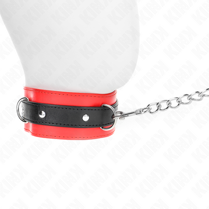 Collar Con Correa 65 Cm Rojo 54 X 4.5 Cm