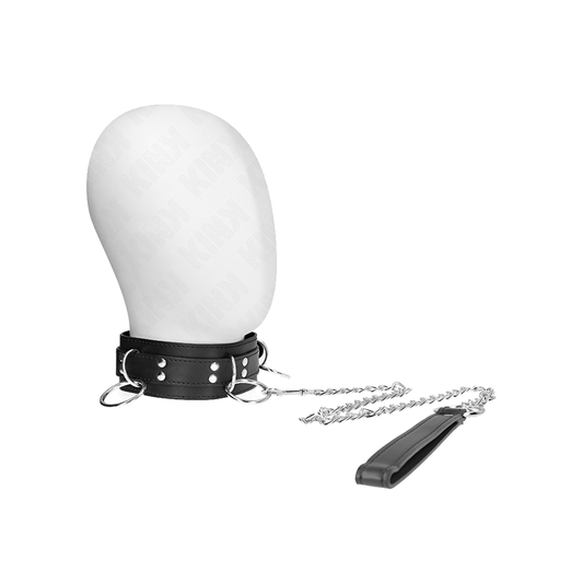 Collar Con Correa 80 Cm Esclavitud 3 Anillos 53 X 5 Cm