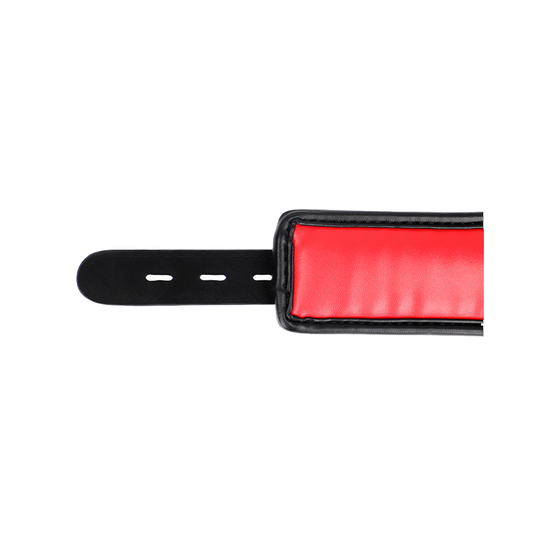 Collar Con Correa Esponja Imitación Cuero Modelo 3 Ajustable 37-54 Cm X 3 Cm