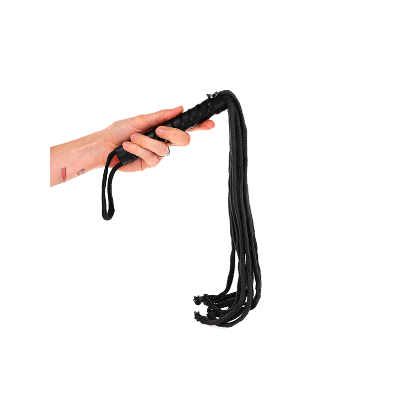 Látigo de Cuerda Negro