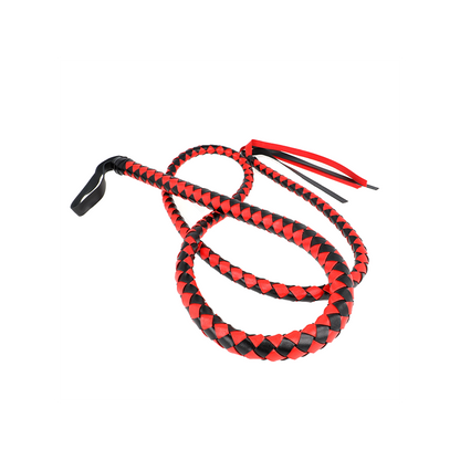 Látigo de Serpiente Largo Rojo