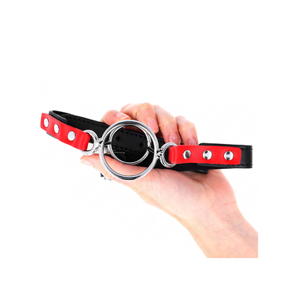 Mordaza Con Múltiples Juntas Tóricas 4 / 4.8 Cm Rojo Ajustable 38 X 56 Cm