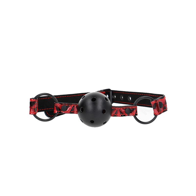 Mordaza De Bola 4.5 Cm Con Patrón De Diamante Modelo 2 64.5 Cm Ajustable 42- 60 Cm