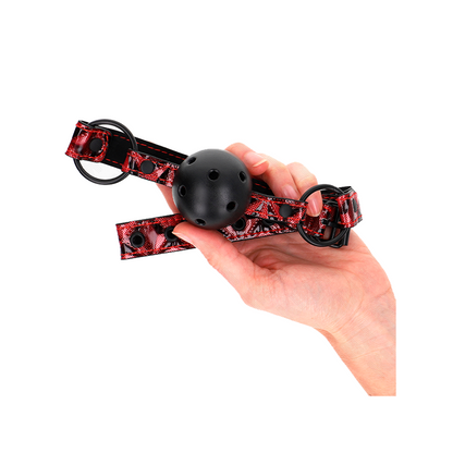 Mordaza De Bola 4.5 Cm Con Patrón De Diamante Modelo 2 64.5 Cm Ajustable 42- 60 Cm