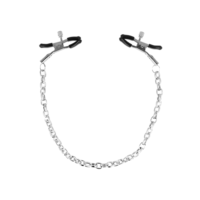 Pinzas Para Pezones Con Cadena Gruesa 30 Cm