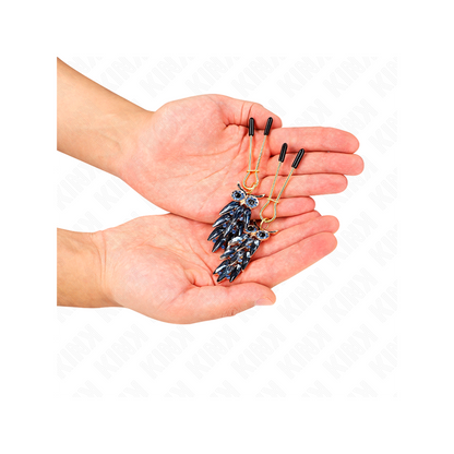 Pinzas Para Pezones Con Colgante De Búho 6 Cm