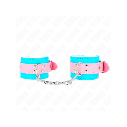 Muñequeras Chic Azul / Rosa Ajustable 16-28 Cm X 5 Cm