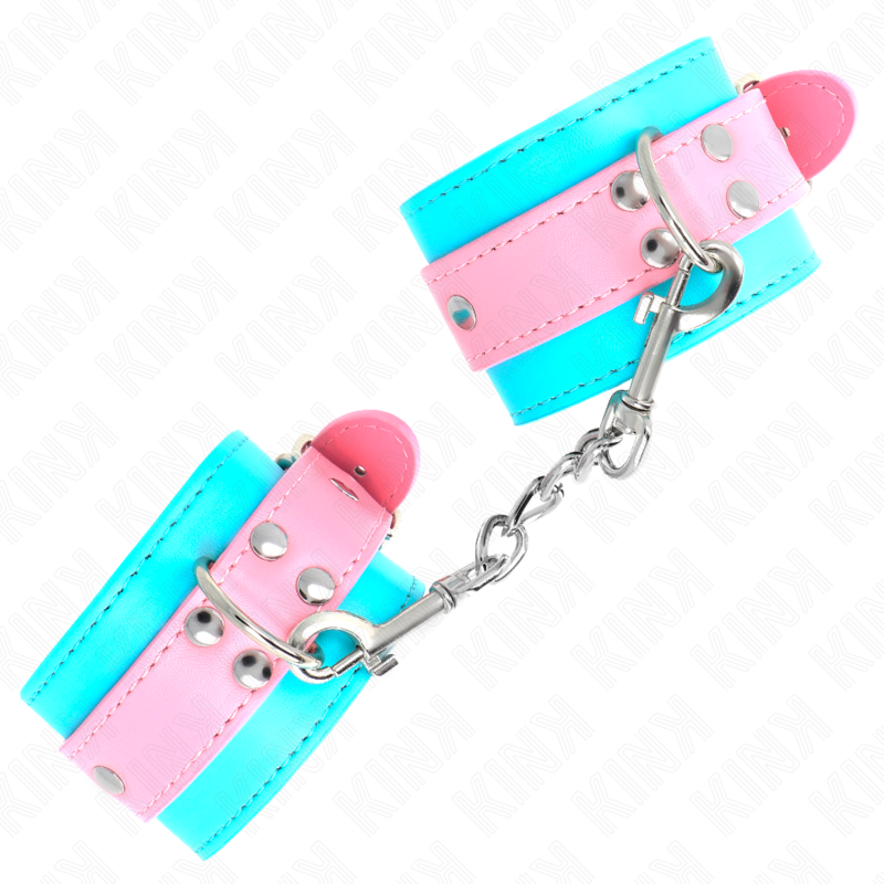 Muñequeras Chic Azul / Rosa Ajustable 16-28 Cm X 5 Cm