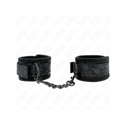 Muñequeras De Encaje Y Neopreno Ajustable Negro 20-29 Cm X 5 Cm