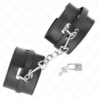 Muñequeras Deluxe Con Cierre De Candado Ajustable 14.5-21 Cm X 6 Cm