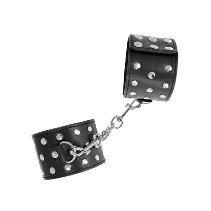 Muñequeras Estilo Punk Ajustable 19-24 Cm X 5.5 Cm