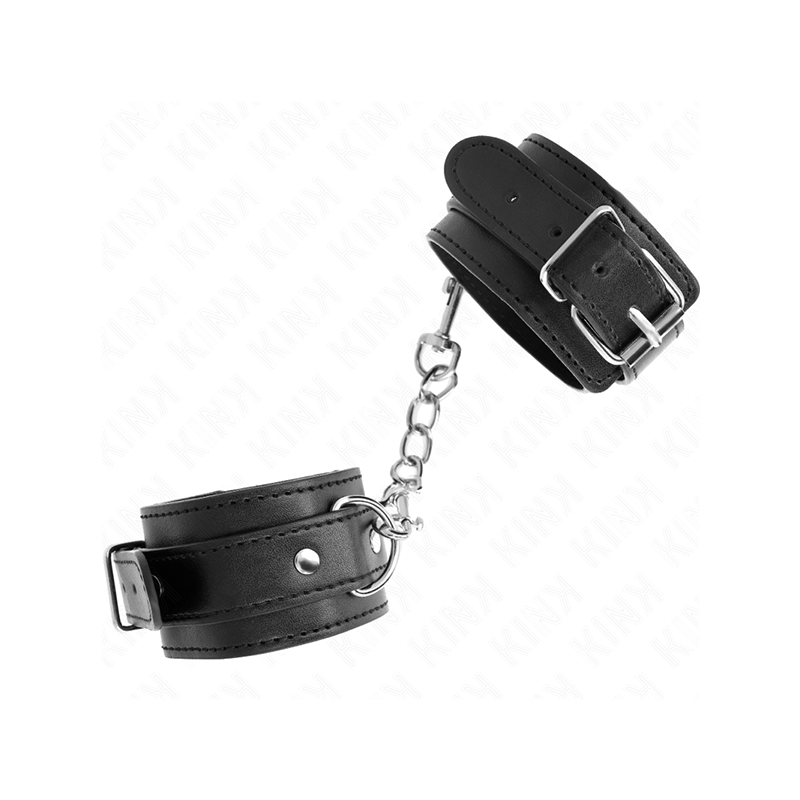 Muñequeras Finas Negro Ajustable 21-33 Cm