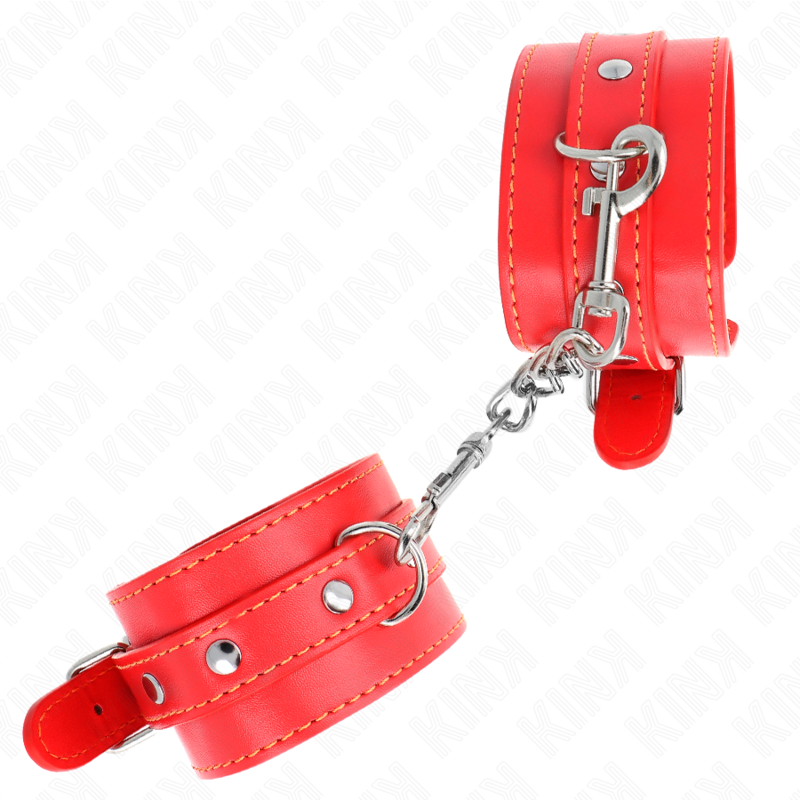 Muñequeras Finas Rojo Ajustable 21-33 Cm