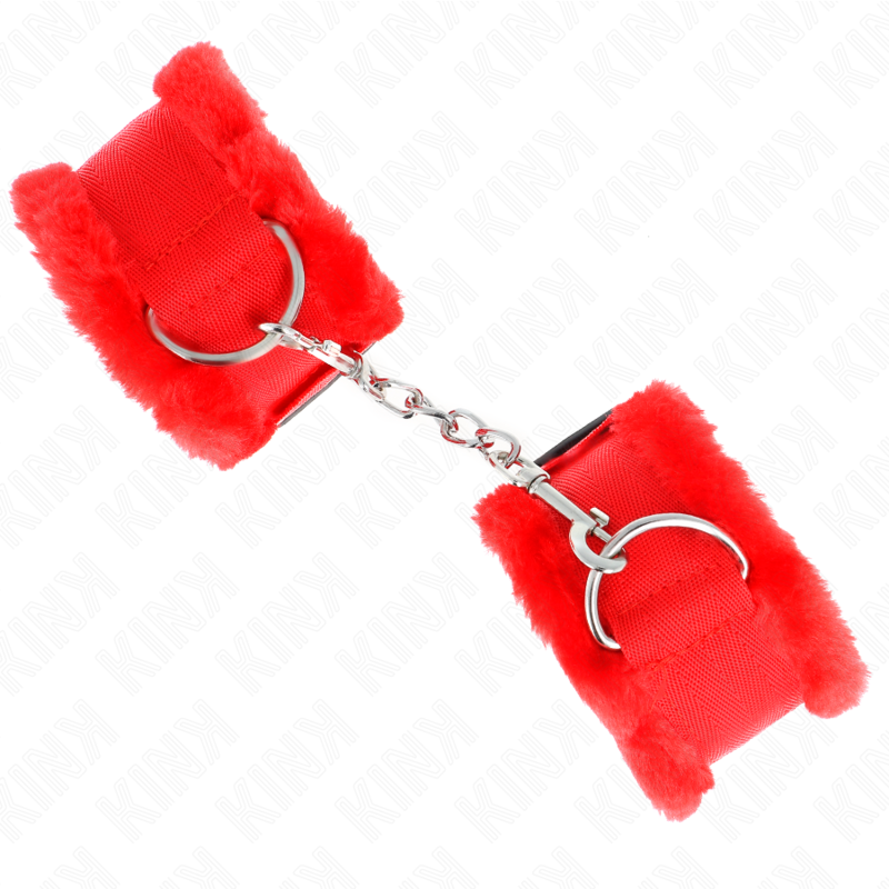 Muñequeras Forrada Rojo Ajustable 17-31 Cm X 7 Cm