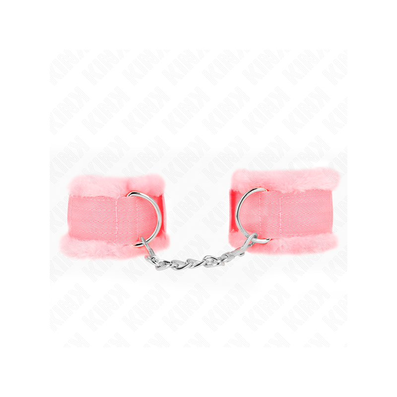 Muñequeras Forrada Rosa Ajustable 17-31 Cm X 7 Cm