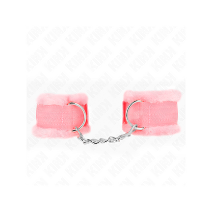 Muñequeras Forrada Rosa Ajustable 17-31 Cm X 7 Cm