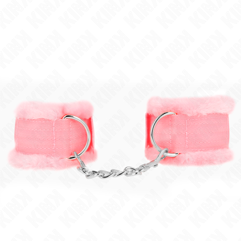 Muñequeras Forrada Rosa Ajustable 17-31 Cm X 7 Cm