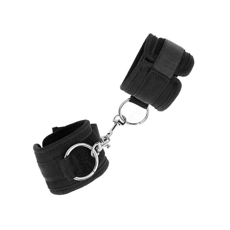 Muñequeras Negro Ajustable 18-35 Cm X 6 Cm