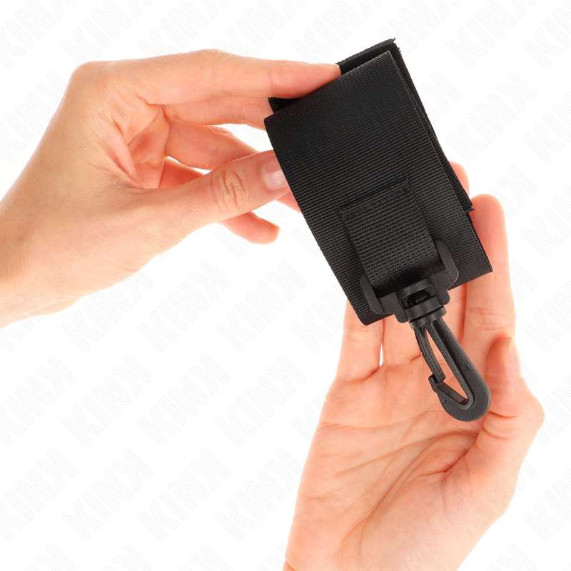 Muñequeras Nylon Negro