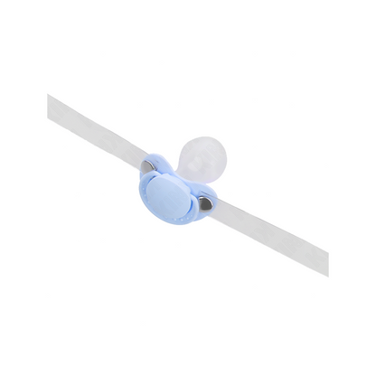 Mordaza Forma Chupete 5.5 X 4 Cm Celeste Ajustable 43-60 Cm