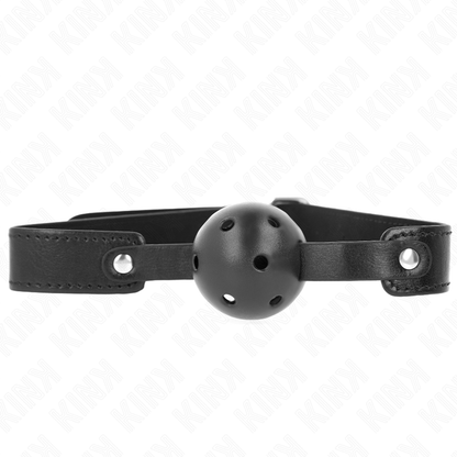 Mordaza De Bola 4.5 Cm Transpirable Negro 65 X 2.5 Cm