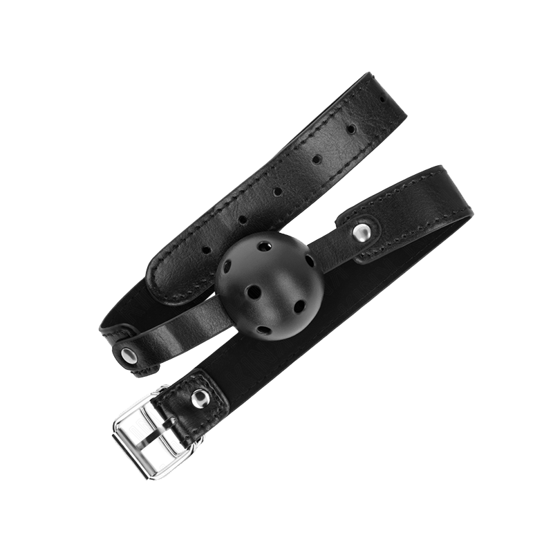 Mordaza De Bola 4.5 Cm Transpirable Negro 65 X 2.5 Cm