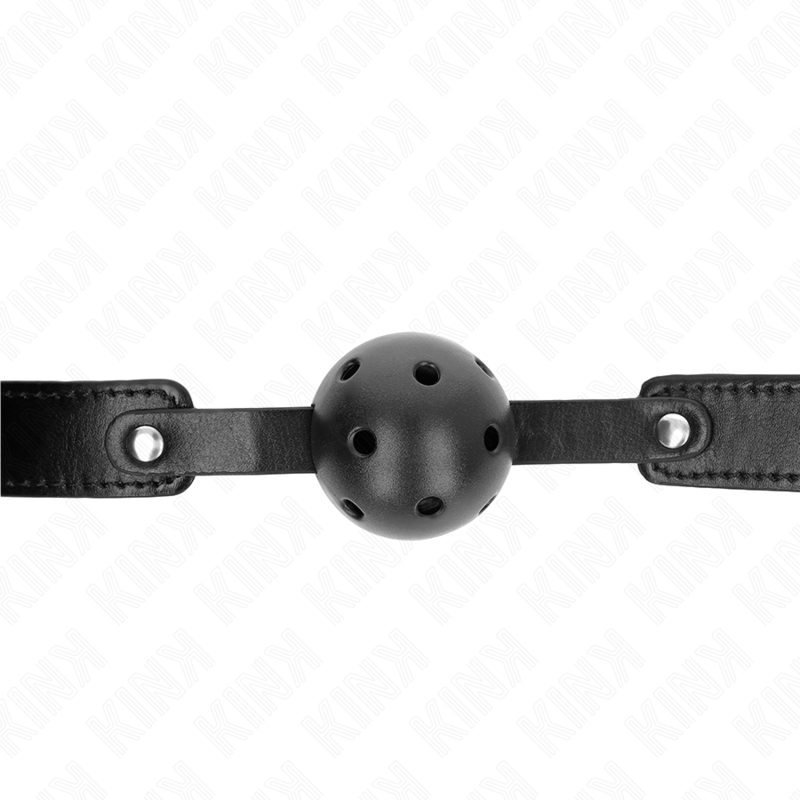 Mordaza De Bola 4.5 Cm Transpirable Negro 65 X 2.5 Cm