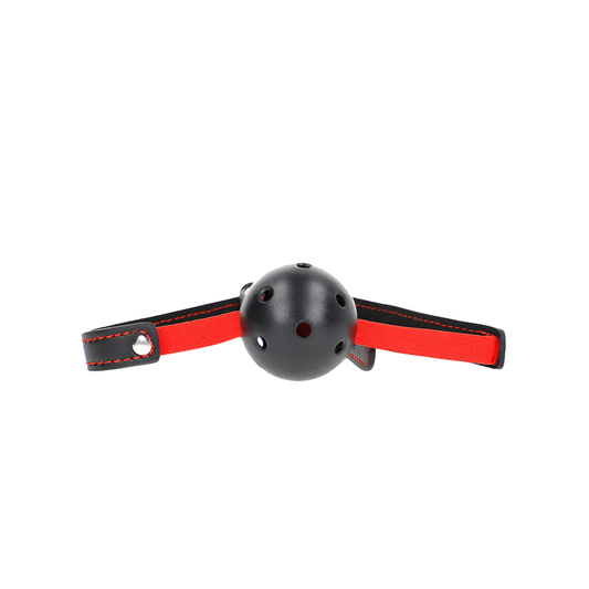 Mordaza De Bola 4.5 Cm Dura Hueca Con Cinturón Elástico 56 X 1.5 Cm