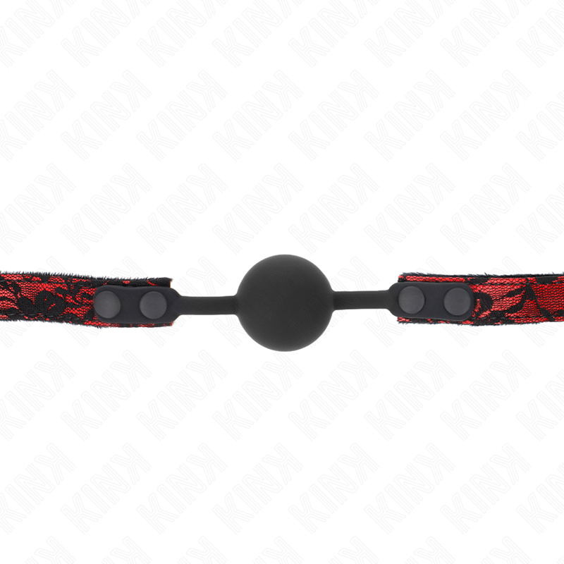 Mordaza De Bola 4 Cm De Silicona Scandal Modelo 1 65 X 2 Cm