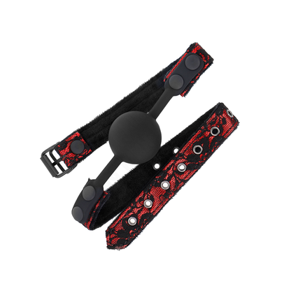 Mordaza De Bola 4 Cm De Silicona Scandal Modelo 1 65 X 2 Cm