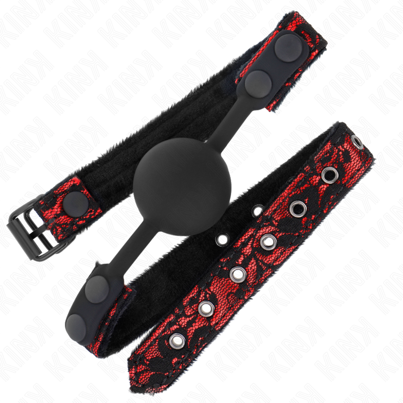 Mordaza De Bola 4 Cm De Silicona Scandal Modelo 1 65 X 2 Cm