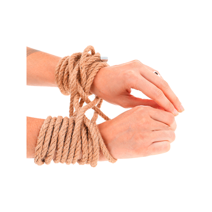 Cuerda De Cáñamo 5 Metros Con Cabeza De Metal