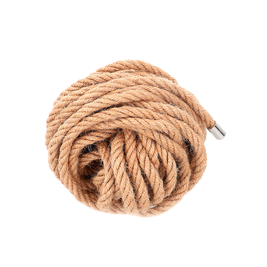 Cuerda De Cáñamo 10 Metros Con Cabeza De Metal