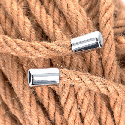 Cuerda De Cáñamo 10 Metros Con Cabeza De Metal