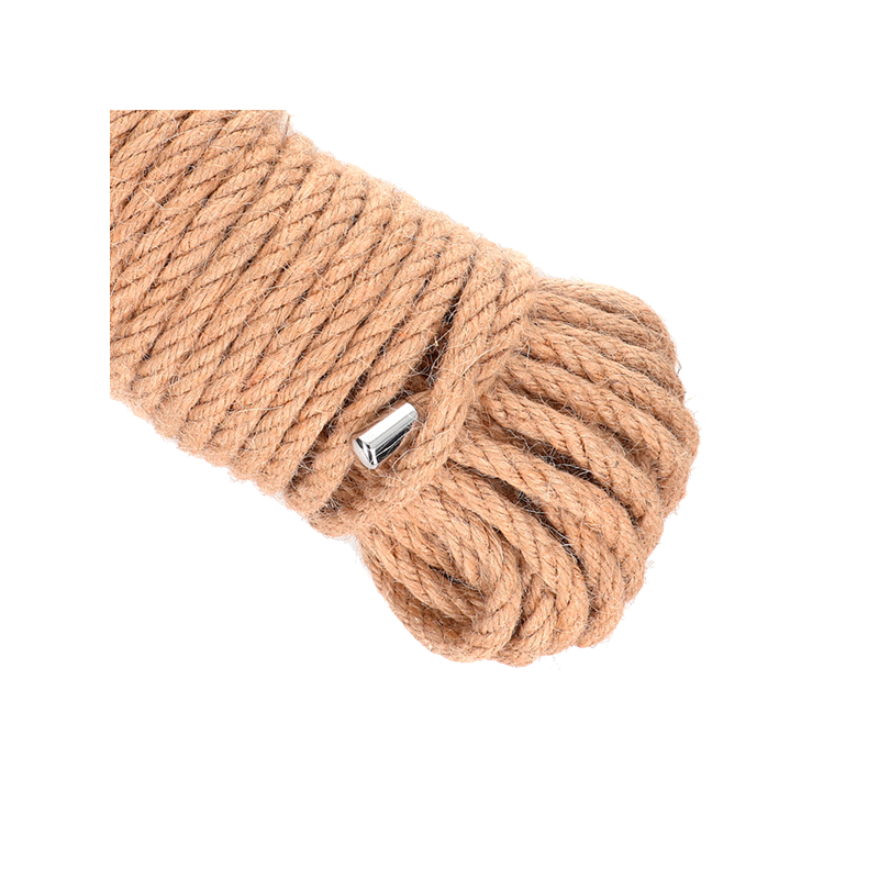 Cuerda De Cáñamo 20 Metros Con Cabeza De Metal