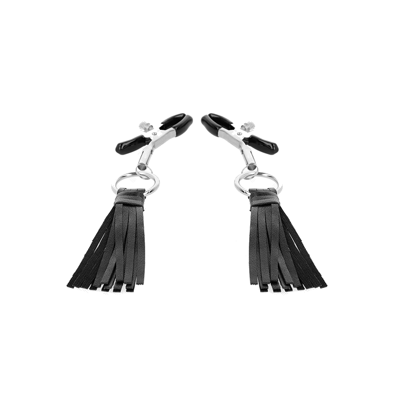 Pinzas Para Pezones Con Borlas De Polipiel 6 Cm