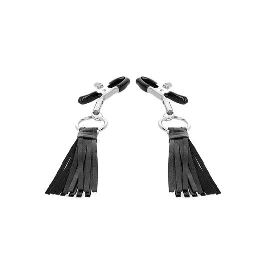 Pinzas Para Pezones Con Borlas De Polipiel 6 Cm