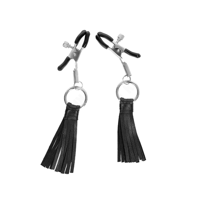 Pinzas Para Pezones Con Borlas De Polipiel 6 Cm