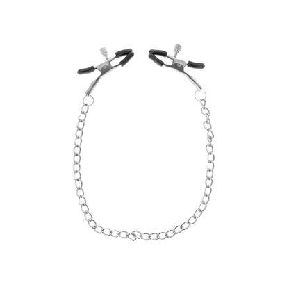 Pinzas Para Pezones Con Cadena Fina 30 Cm