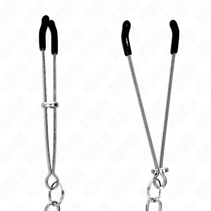 Pinzas Para Pezones Fina Con Cadena Gruesa 30 Cm