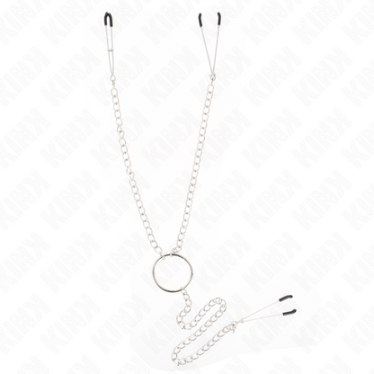 Pinzas Para Pezones Y Clítoris Con Cadena 30 Cm Modelo 1