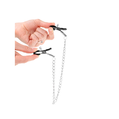 Pinzas Para Pezones Y Clítoris Con Cadena 30 Cm Modelo 2