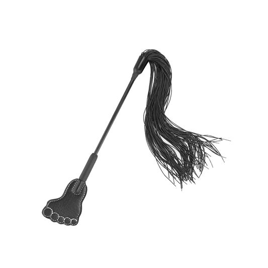 Látigo de Borla con Pala Forma de Pie